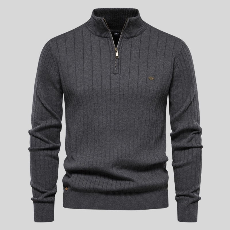 Alvis | Casual ribbed sweater