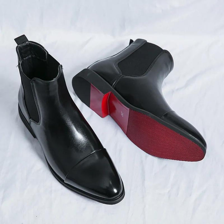 Ruzzo | Leather Chelsea Boots