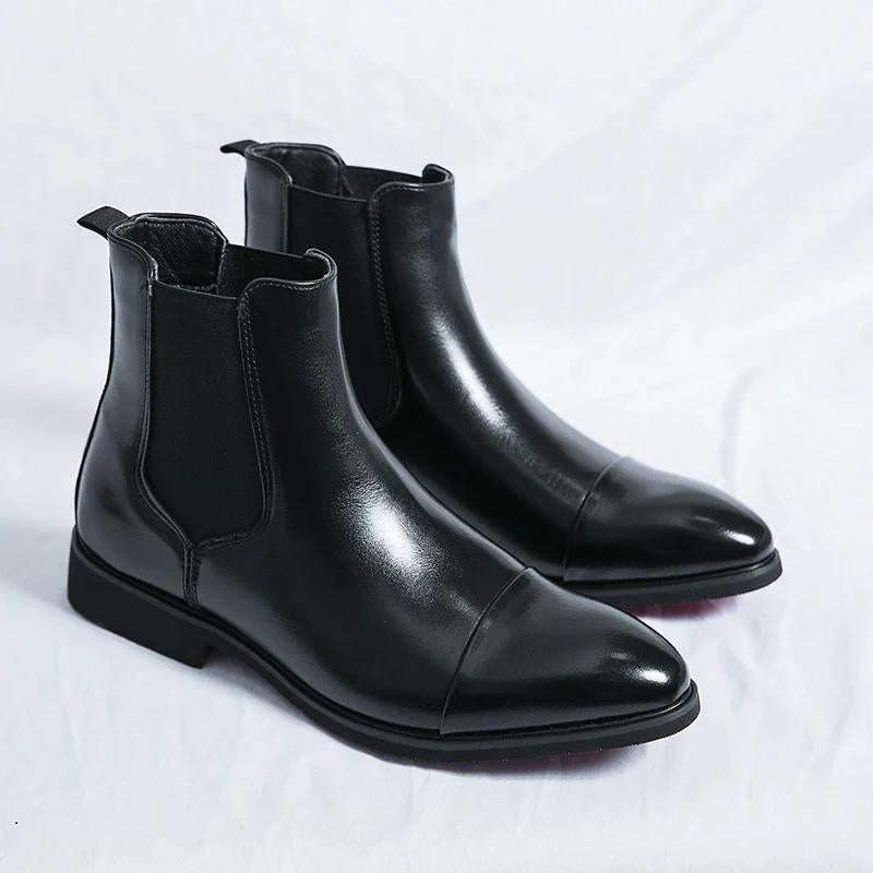 Ruzzo | Leather Chelsea Boots