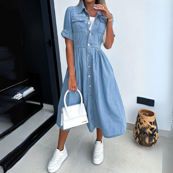 Sofia | Denim dress
