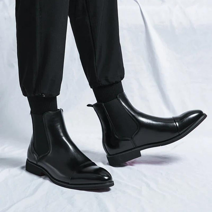 Ruzzo | Leather Chelsea Boots
