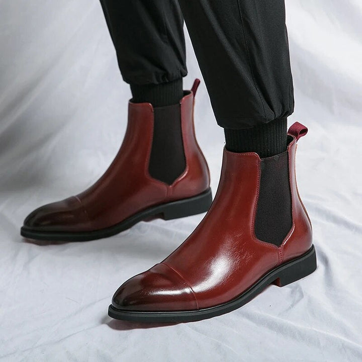Ruzzo | Leather Chelsea Boots